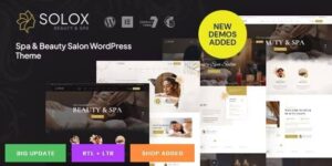 Solox - Spa & Beauty WordPress Theme