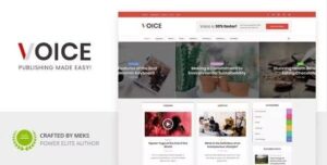 Voice - News Magazine WordPress Theme