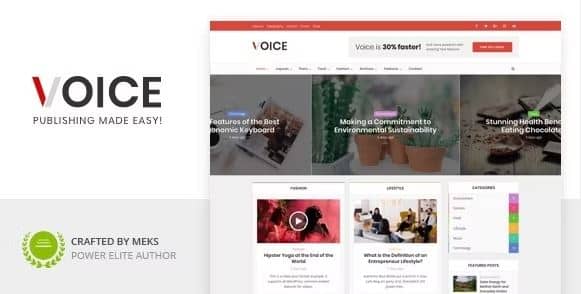 Voice - News Magazine WordPress Theme 1 Voice - News Magazine WordPress Theme