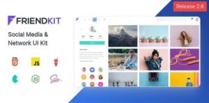 Friendkit - Social Media UI Kit