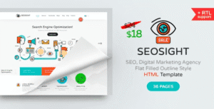 Seosight - SEO, Digital Marketing Agency HTML Template