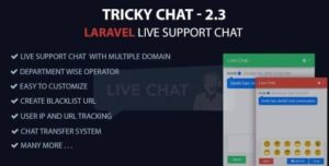 Tricky Chat - Laravel Live Support Chat