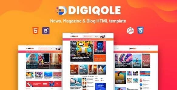 Digiqole - News, Magazine HTML Template 1 Digiqole - News, Magazine HTML Template