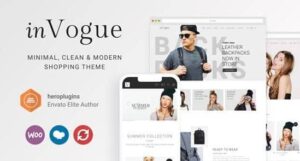 inVogue - WordPress Fashion Shopping Theme