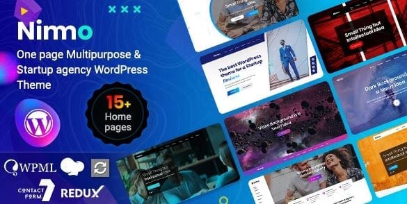 Nimmo - One Page WordPress 1 Nimmo - One Page WordPress