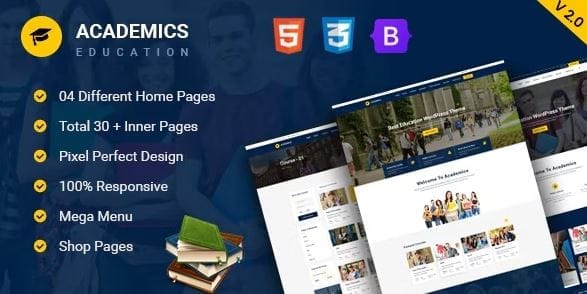 Academics - Education HTML Template 1 Academics - Education HTML Template