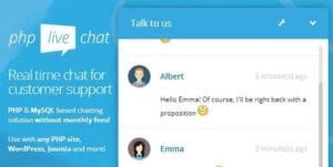 PHP Live Support Chat