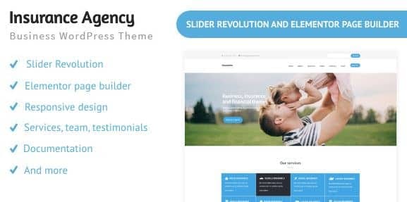 Insurance Agency - Business WP Theme 1 Insurance Agency - Business WP Theme