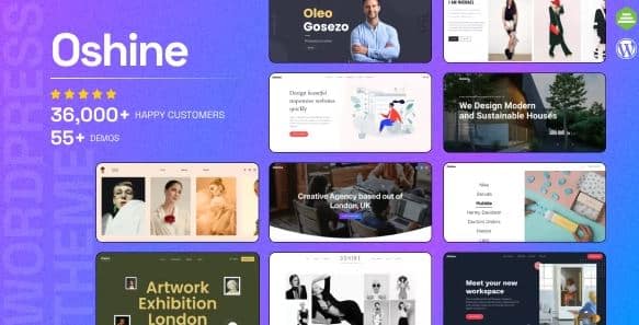 Oshine - Multipurpose Creative WordPress Theme 1 Oshine - Multipurpose Creative WordPress Theme