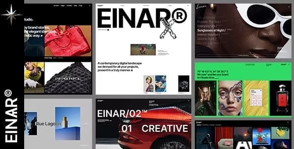 Einar - Design Agency WordPress Theme 1 Einar - Design Agency WordPress Theme