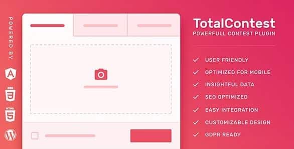 TotalContest Pro - Photo, Audio and Video Contest WordPress Plugin 1 TotalContest Pro - Photo, Audio and Video Contest WordPress Plugin