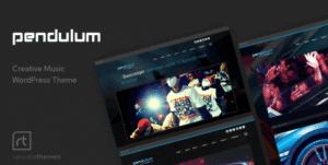 Pendulum - Beat Producers, DJs & Events Theme for WordPress