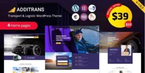 Additrans - Transport and Logistics WordPress Theme