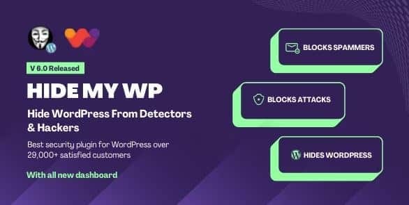 Hide My WP - Amazing Security Plugin for WordPress! 1 Hide My WP - Amazing Security Plugin for WordPress!