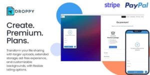 Premium subscription - Droppy online file transfer and sharing