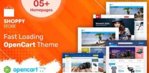 ShoppyStore - Responsive Multipurpose Marketplace OpenCart 3 and 2.x Theme