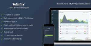 Intuitive - Bootstrap Admin Dashboard Template
