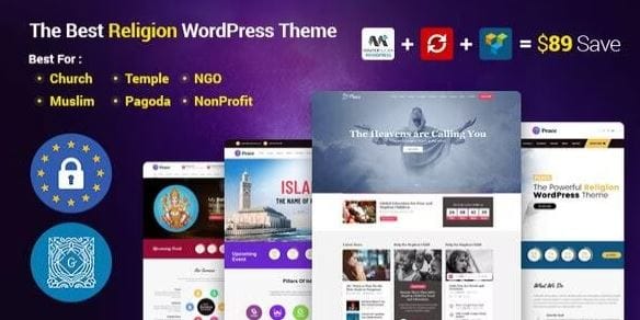 Peace - Church / Muslims / Temple WordPress Theme 1 Peace - Church / Muslims / Temple WordPress Theme