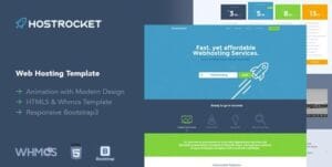 Hostrocket WHMCS & HTML Template