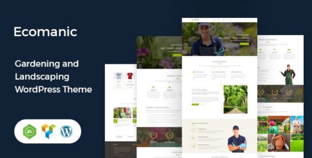 Ecomanic - Gardening and Landscaping WordPress Theme 1 Ecomanic - Gardening and Landscaping WordPress Theme