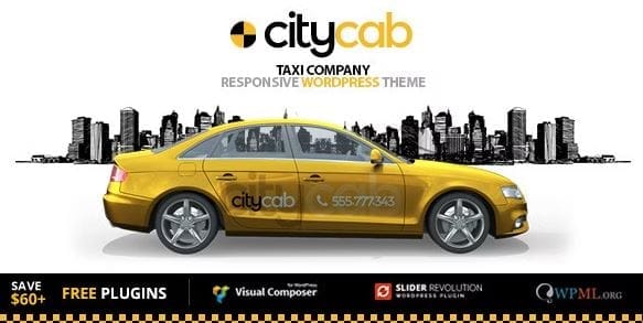 CityCab - Taxi Company WordPress Theme 1 CityCab - Taxi Company WordPress Theme