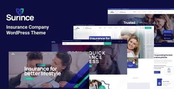 Surince - Insurance Company WordPress Theme 1 Surince - Insurance Company WordPress Theme