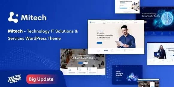 Mitech - Technology IT Solutions & Services WordPress Theme 1 Mitech - Technology IT Solutions & Services WordPress Theme