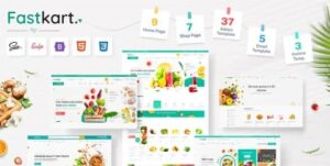 Fastkart - Multipurpose eCommerce + Admin HTML Template