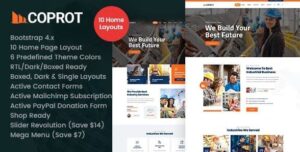 Coprot - Factory Industrial HTML Template