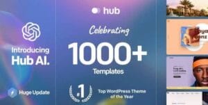 Hub - Responsive Multi-Purpose WordPress Theme