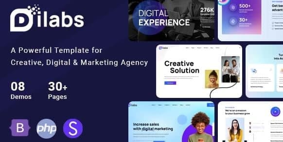 Dilabs - Creative Agency Template 1 Dilabs - Creative Agency Template
