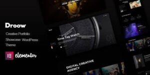 Droow - Ajax Portfolio WordPress Theme