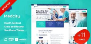 Medcity - Health & Medical WordPress Theme