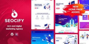 SEO Digital Marketing Agency WordPress Theme - Seocify