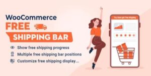 WooCommerce Free Shipping Bar - Increase Average Order Value