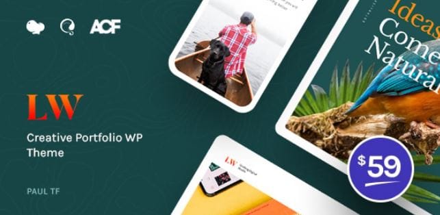 Lewis - Creative Portfolio WordPress Theme 1 Lewis - Creative Portfolio WordPress Theme