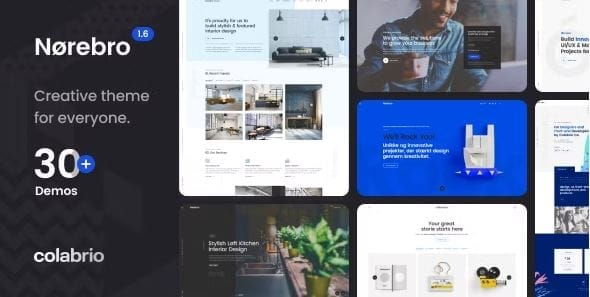 Norebro - Creative Portfolio Theme for Multipurpose Usage 1 Norebro - Creative Portfolio Theme for Multipurpose Usage