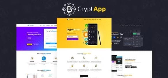 Crypt App - Landing Page WordPress 1 Crypt App - Landing Page WordPress