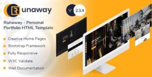 Runaway - Personal Portfolio Template