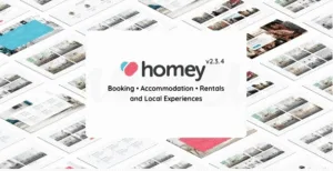 Homey - Booking and Rentals WordPress Theme