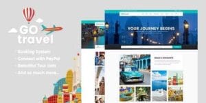 GoTravel - Travel Agency Theme