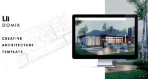 Domik - Creative Responsive Architecture WordPress Theme