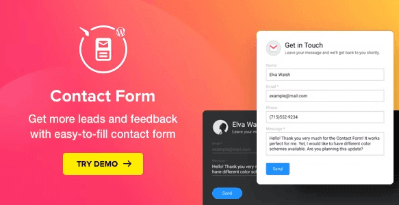 Contact Form - WordPress Contact Form Plugin 1 Contact Form - WordPress Contact Form Plugin