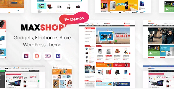 MaxShop - Electronics Store Elementor WooCommerce WordPress Theme 1 MaxShop - Electronics Store Elementor WooCommerce WordPress Theme
