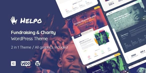 Helpo | Charity & Nonprofit WordPress Theme 1 Helpo | Charity & Nonprofit WordPress Theme