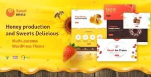 SweetMielo - Honey Production and Sweets Delicious WordPress Theme