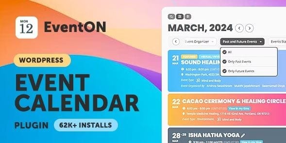 EventON - WordPress Virtual Event Calendar Plugin 1 EventON - WordPress Virtual Event Calendar Plugin