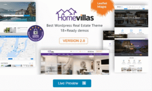 Home Villas | Real Estate WordPress Theme