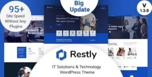 Restly - IT Solutions & Technology WordPress Theme