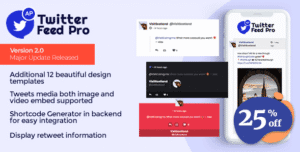 AccessPress Twitter Feed Pro - An Ultimate Twitter Feed Plugin to Generate Twitter Feeds | Social Networking